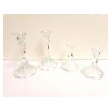 2 PAIRS- CANDLE STICK HOLDERS