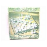 GLASS CHESS SET- NEW IN BOX
