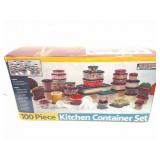 PLASTIC CONTAINER SET- - IN ORIGINAL OPEN BOX
