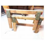 WOODEN SAW HORSES