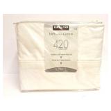 KIRKLAND- QUEEN SHEET SET- 420 THREAD COUNT- NEW