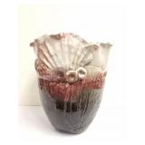 HANDMADE AND SIGNED POTTERY- 16 INCHES