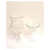 CRYSTAL AND GLASS VASE