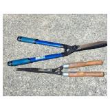 2- PAIRS HEDGE TRIMMERS