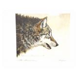 MICHAEL GLENN MONROE- SIGNED AND NUMBERED WOLF