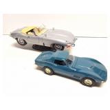 CORVETTE AND JAGUAR E - MODEL CADS