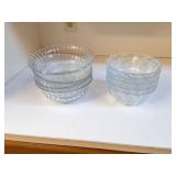9 GLASS BOWLS