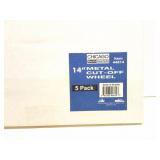 5 NEW METAL CUT OFF  WHEEL- NEW IN BOX