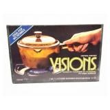 VISIONS- BY CORNING- 1 QUART- IN ORIGINAL UN