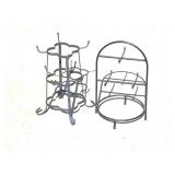 2- METAL PLANT STANDS- TALLEST IS APPROXIMATELY