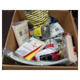 STEEL WOOL AND SPONGES- BOX LOT
