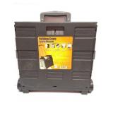 FOLDING CRATE- NEW- ON WHEELS-