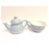BELLA CASA - BY GANZA- TEA POT AND BOWL