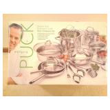 WOLFGANG PUCK - 19 PC- STAINLESS STEEL COOKWARE