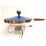 SERVING WOK-WITH STERNO COMPARTMENT AND LID - WOK
