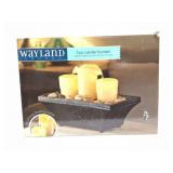 WAYLAND SQUARE - 3 PC CANDLE FOUNTAIN- NEW IN