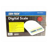 CEN TECH DIGITAL SCALE- ITEM#- 95364- NEW IN