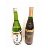 JUNMAI SAKE AND OTHER BOTTLE