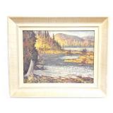 ORIGINAL OIL PAINTING- FRAMED AND STAMPED