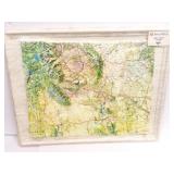KISTLER - WYOMING- 3 - D MAP- APPROXIMATELY 17
