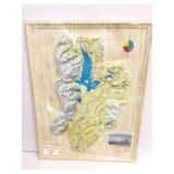 KISTLER- GRAND TETON NATIONAL PARK- 3-D MAP-