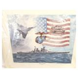 PAUL A. ESOMAKER-" FIGHTERS OF FREEDOM"- A