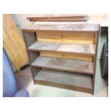 METAL SHELVING UNIT