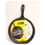 LODGE- CAST IRON- 10.5 GRIDDLE- NEW