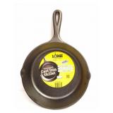 LODGE- CAST IRON- SEASONED- 9 INCH SKILLET- NEW