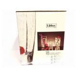 LIBBY- 18 PIECE- GLASS SET- NEW IN ORIGINAL BOX