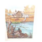 BILL ROSE- "KING OF FLATS"- PRINT- SIGNED AND