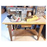 HIRSH WORK BENCH AND ALL CONTENTS