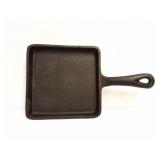 CAST IRON- 5 INCH SQUARE SKILLET