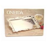 ONEIDA- OBLONG SERVICE TRAY- IN ORIGINAL BOX