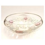 ORNATE SERVING BOWL- VERY NICE