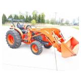 KUBOTA L4701-  HST TRACTOR WITH LA765 LOADER-