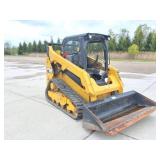 2019 CATERPILLAR 259D SKIDSTEER LOADER- TRACK