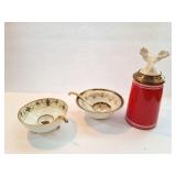 NIPPON CHINA AND MOOSE HEAD STEIN