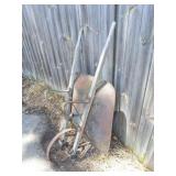 VINTAGE WHEEL BARROW