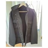 BLACK MENS COAT-