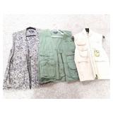 3 MENS VESTS- ASSORTED BRANDS