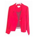 VINTAGE- SIZE 14 LADIES DRESS JACKET AND SHIRT-