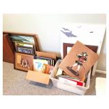 LARGE LOT OF ART WORK-MANY ARE ORIGINAL