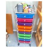 ROLLING DRAWER ORGANIZER AND ALL CONTENTS
