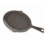 CAST IRON GRIDDLE- APPROXIMATELY 10 INCHES