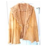 LETAHER AND FUR- LADIES COAT