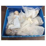 ANGEL ORNAMENTS AND MORE PORCELAIN DECOR ITEMS