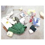 ASSORTMENT LOT- STEM WARE- GLASSES- BELL AND MUCH