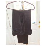 BOACK LEATHER PANTS- 38 WAIST - VERY NICE
