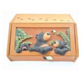 BEARS AND BEES - BREAD BOX